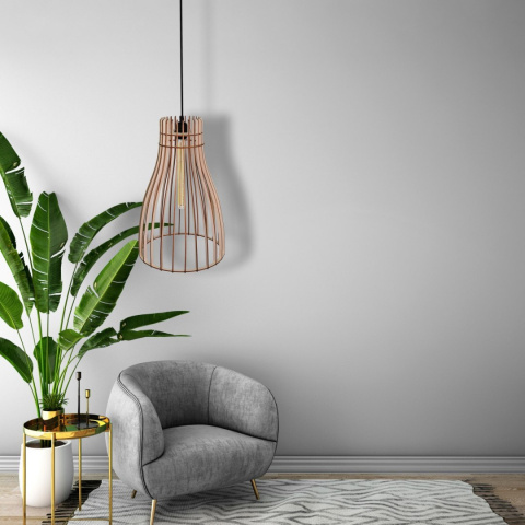 Nowość! Lampa wisząca drewniana Bottle BUT 520 Nowość! Lampa wisząca drewniana Bottle BUT 520