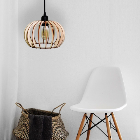 Nowość! Lampa wisząca ze sklejki Kula 250 Nowość! Lampa wisząca ze sklejki Kula 250
