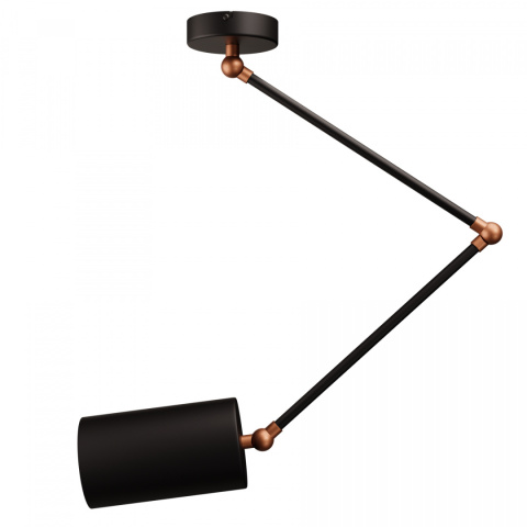 Lampa wisząca regulowana zwis loft BUTIO miedź Lampa wisząca regulowana zwis loft BUTIO miedź
