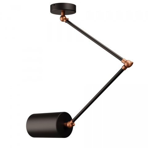 Lampa wisząca regulowana zwis loft BUTIO miedź Lampa wisząca regulowana zwis loft BUTIO miedź