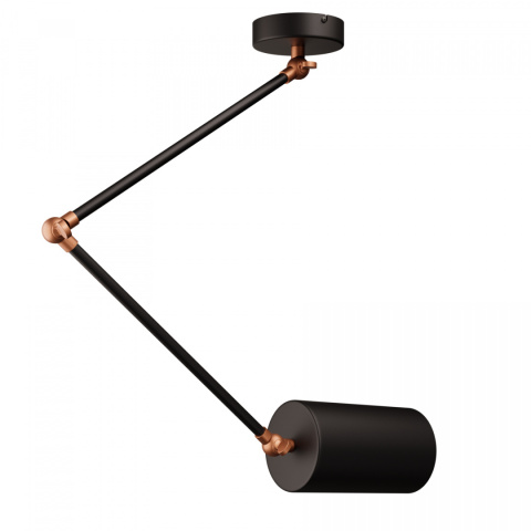 Lampa wisząca regulowana zwis loft BUTIO miedź Lampa wisząca regulowana zwis loft BUTIO miedź