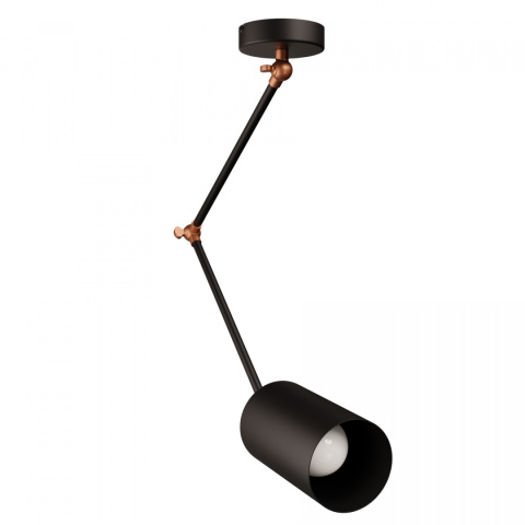 Lampa wisząca regulowana zwis loft BUTIO miedź Lampa wisząca regulowana zwis loft BUTIO miedź