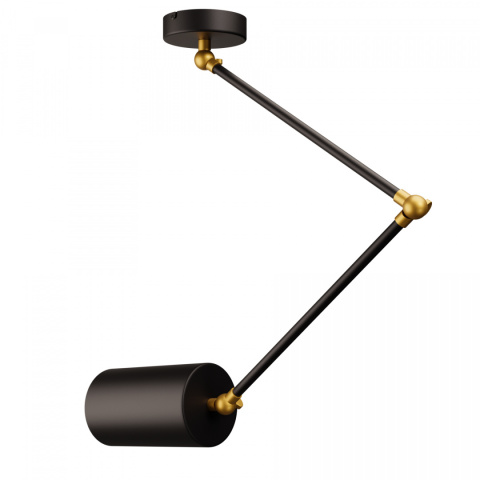 Lampa wisząca regulowana zwis loft BUTIO złoty Lampa wisząca regulowana zwis loft BUTIO złoty