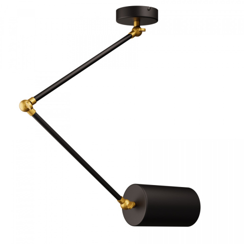 Lampa wisząca regulowana zwis loft BUTIO złoty Lampa wisząca regulowana zwis loft BUTIO złoty