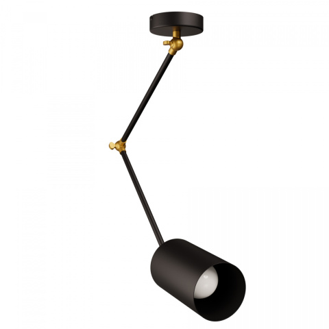 Lampa wisząca regulowana zwis loft BUTIO złoty Lampa wisząca regulowana zwis loft BUTIO złoty