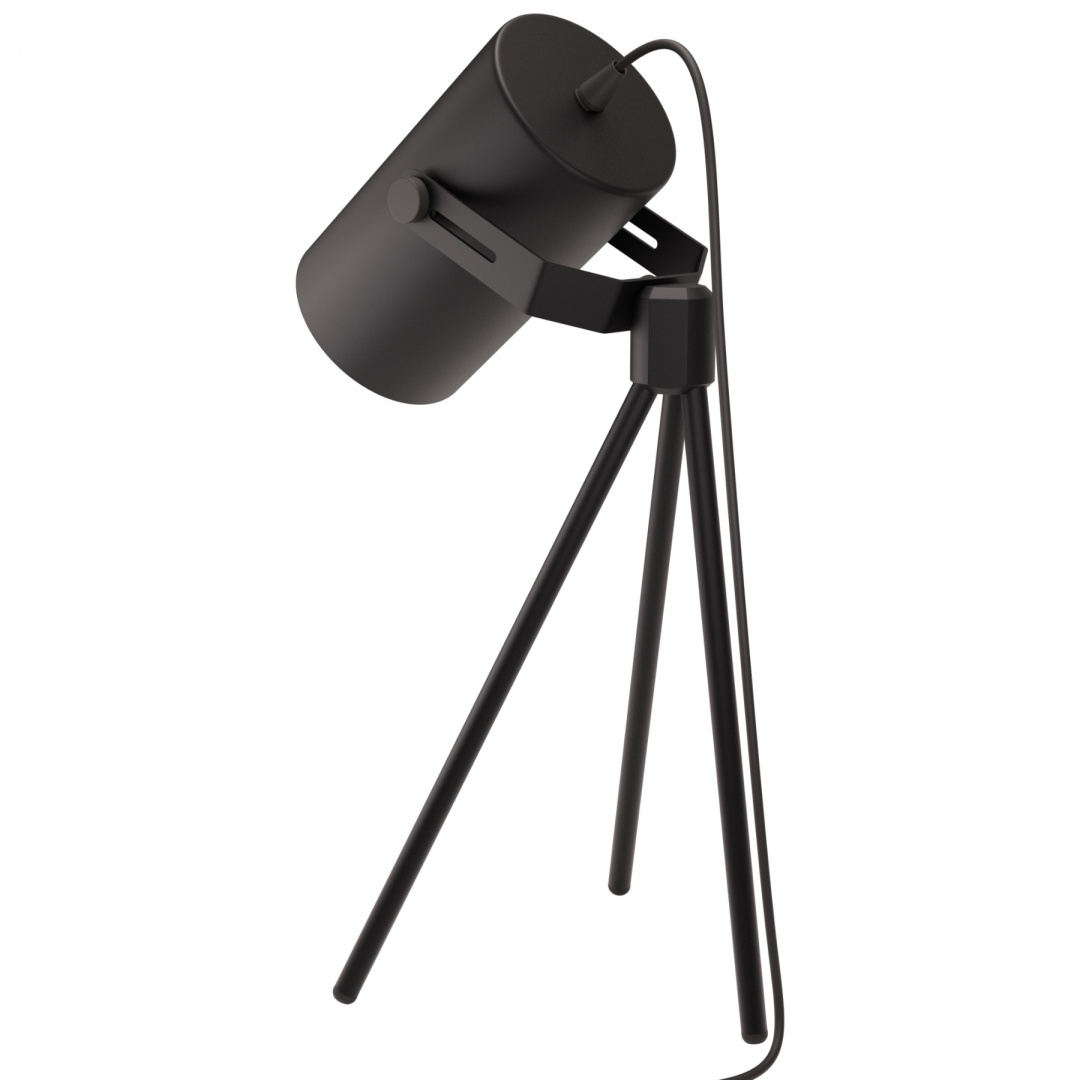 Lampka biurkowa LA TUBA 450 Czarna Lampka biurkowa LA TUBA 450 Czarna