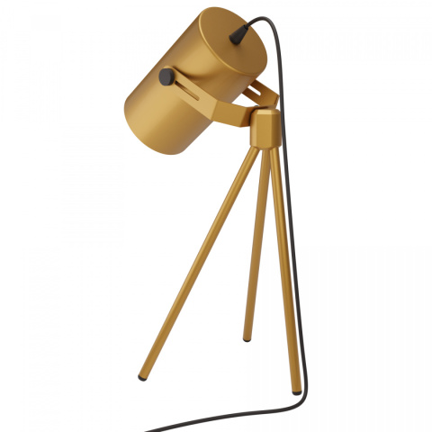 Lampka biurkowa LA TUBA 450 Złota Lampka biurkowa LA TUBA 450 Złota