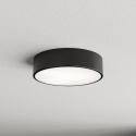 Lampa sufitowa łazienkowa na taras Plafon CLEO 300 IP54 Czarny 30 cm
