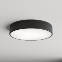 Lampa sufitowa łazienkowa na taras plafon CLEO 400 IP54 Czarny 40 cm