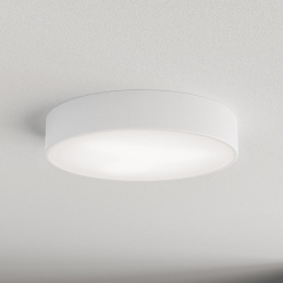 Lampa sufitowa plafon CLEO 400 IP54 Biały 40 cm