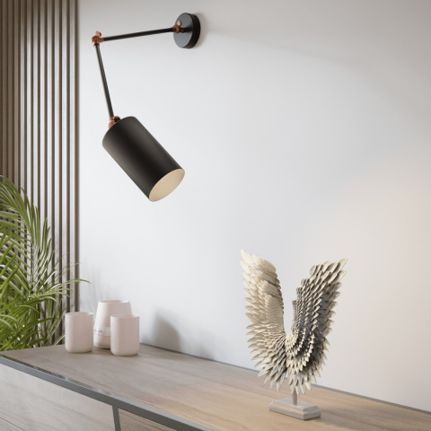 Lampa wisząca regulowana zwis loft BUTIO miedź Lampa wisząca regulowana zwis loft BUTIO miedź