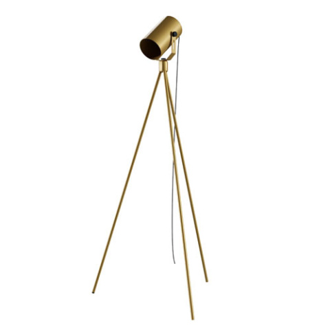 Lampka stojąca LA TUBA 1250 Złota Lampka stojąca LA TUBA 1250 Złota