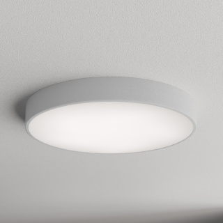 Lampa sufitowa Plafon CLEO 600 60 cm Szary z Czujnikiem Ruchu