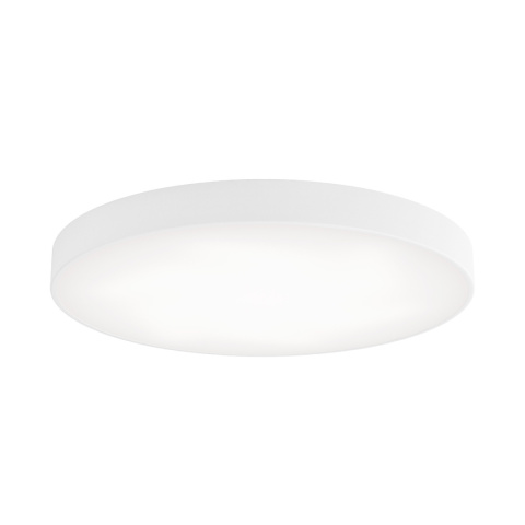 Lampa sufitowa Plafon CLEO 800 80 cm Biały z Czujnikiem Ruchu