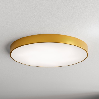 Lampa sufitowa Plafon CLEO 800 Złoty z Czujnikiem