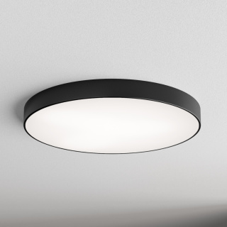 Lampa sufitowa Plafon LED CLEO 800 96W Czarny 80 cm