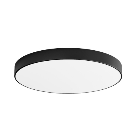 Lampa sufitowa Plafon LED CLEO 800 96W Czarny 80 cm