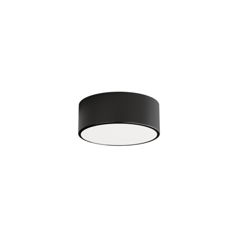 Lampa sufitowa łazienkowa na taras Plafon CLEO 200 IP54 Czarny