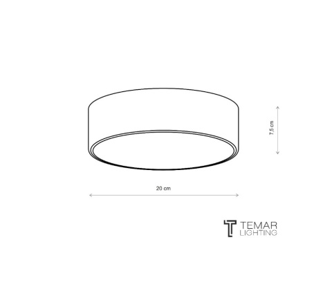 Lampa sufitowa łazienkowa na taras Plafon CLEO 200 IP54 Miedź z Czujnikiem Ruchu Lampa sufitowa łazienkowa na taras Plafon CLEO 200 IP54 Miedź z Czujnikiem Ruchu