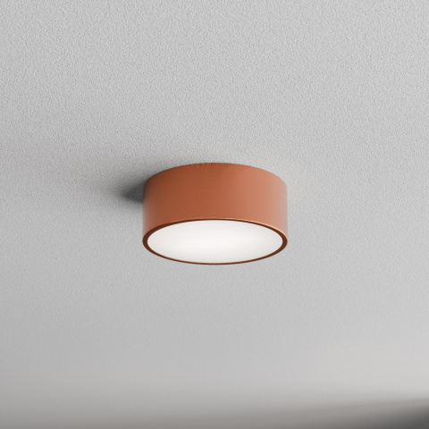 Lampa sufitowa łazienkowa na taras Plafon CLEO 200 IP54 Miedź