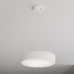 Lampa sufitowa wisząca zwis ZW LED CLEO 400 43W Biały