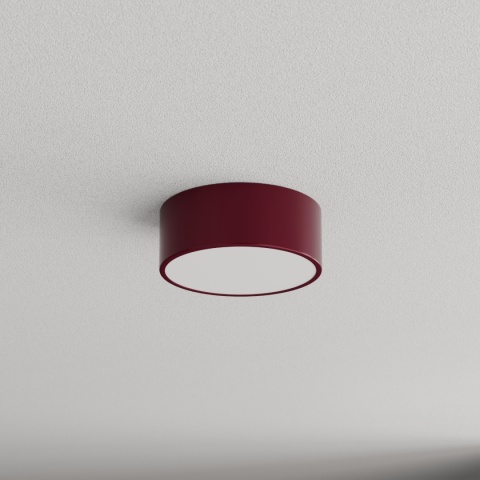 Lampa sufitowa Plafon CLEO 200 Bordowy 20 cm