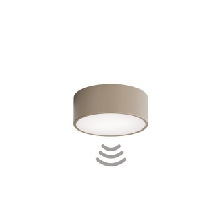 Lampa sufitowa Plafon CLEO 200 Beżowy z Czujnikiem Ruchu