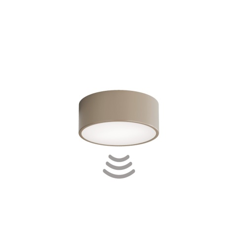 Lampa sufitowa Plafon CLEO 200 Beżowy z Czujnikiem Ruchu