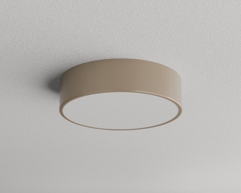 Lampa sufitowa Plafon CLEO 300 Beżowy z Czujnikiem Ruchu