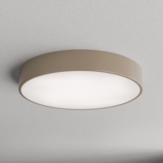 Lampa sufitowa Plafon CLEO 500 Beżowy 50 cm z Czujnikiem Ruchu