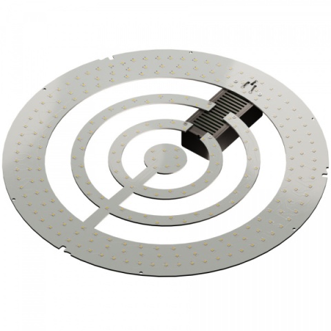 Lampa sufitowa Plafon LED CLEO 300 24W Antracyt
