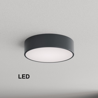 Lampa sufitowa Plafon LED CLEO 300 24W Antracyt