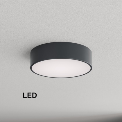 Lampa sufitowa Plafon LED CLEO 300 24W Antracyt