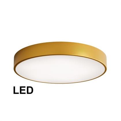 Lampa sufitowa Plafon LED CLEO 600 69W Złoty 60 cm