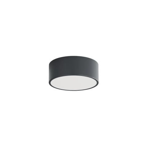 Lampa sufitowa łazienkowa na taras Plafon CLEO 200 IP54 Antracyt