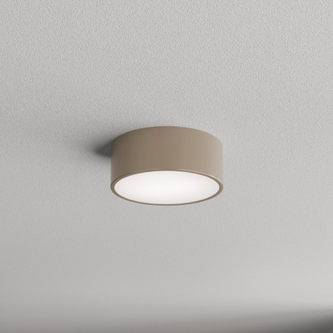 Lampa sufitowa łazienkowa na taras Plafon CLEO 200 IP54 BEŻOWY Lampa sufitowa łazienkowa na taras Plafon CLEO 200 IP54 BEŻOWY