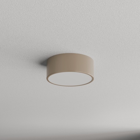 Lampa sufitowa łazienkowa na taras Plafon CLEO 200 IP54 BEŻOWY Lampa sufitowa łazienkowa na taras Plafon CLEO 200 IP54 BEŻOWY