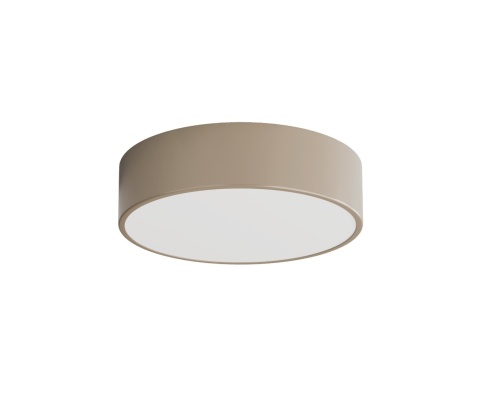 Lampa sufitowa łazienkowa na taras Plafon CLEO 300 IP54 Beżowy 30 cm