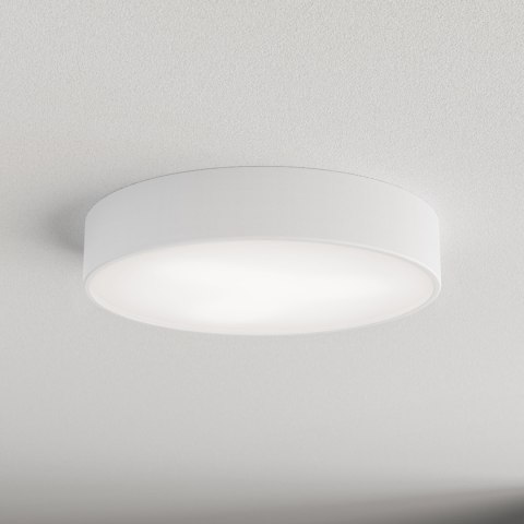 Lampa sufitowa łazienkowa na taras plafon CLEO 400 IP54 Biały 40 cm