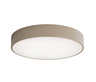 Lampa sufitowa łazienkowa na taras plafon CLEO 500 IP54 Beżowy 50 cm