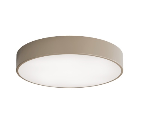 Lampa sufitowa łazienkowa na taras plafon CLEO 500 IP54 Beżowy 50 cm
