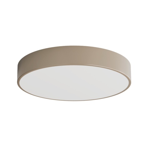 Lampa sufitowa łazienkowa na taras plafon CLEO 500 IP54 Beżowy 50 cm
