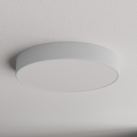Lampa sufitowa łazienkowa na taras plafon CLEO 500 IP54 Szary 50 cm