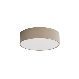 Lampa sufitowa na taras Plafon CLEO 300 IP54 Beżowy z Czujnikiem Ruchu