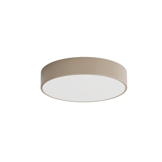 Lampa sufitowa plafon CLEO 400 Beżowy IP54 z Czujnikiem Ruchu